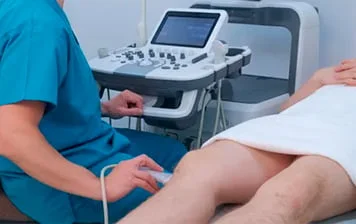 Ecodoppler colorido venoso de membros inferiores